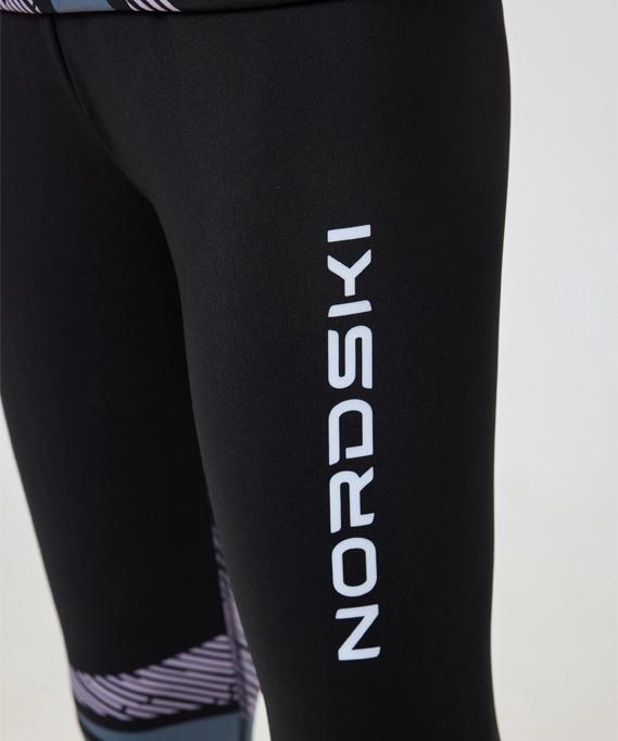 Гоночный костюм Nordski Jr. Heat Black/Lavender