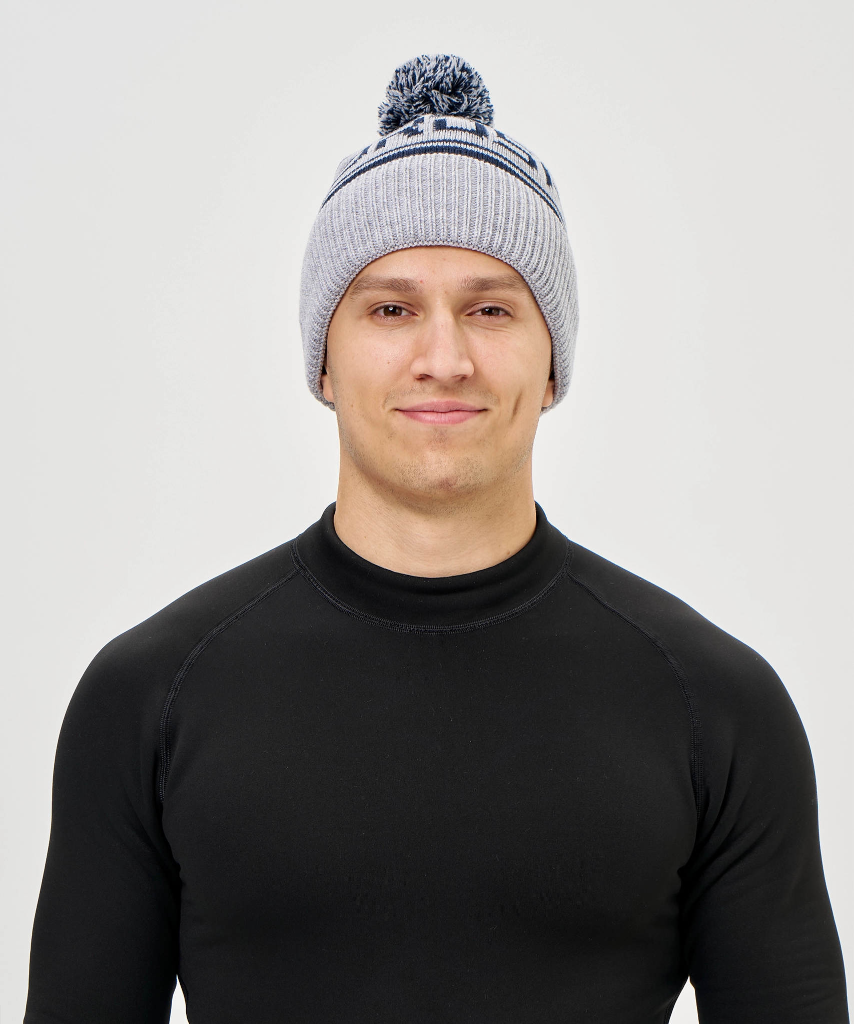 Шапка Nordski Blizzard Dark Blue/Grey