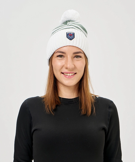 Шапка Nordski Severe Ice Mint/White