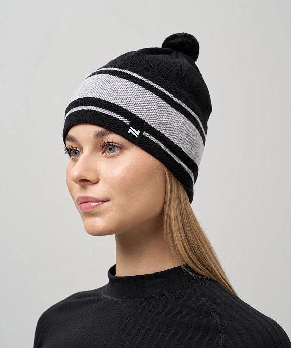 Шапка Nordski Tone Stripe Black