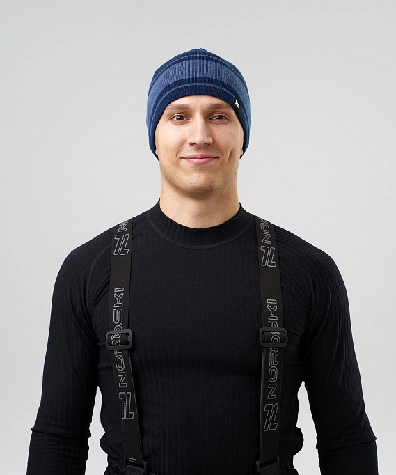 Шапка Nordski Tone Stripe Blue