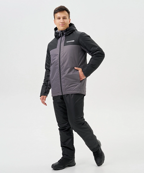 Утепленная куртка Nordski Winter Black/Grey