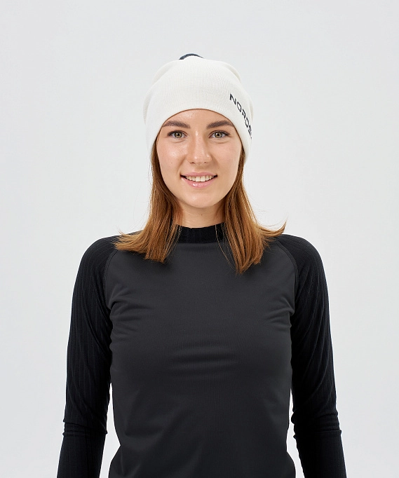 Шапка Nordski Embroidery White