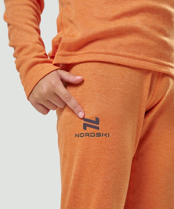 Комплект термобелья Nordski Jr. Soft Orange