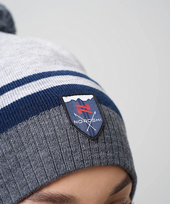 Шапка Nordski Move Grey/Black