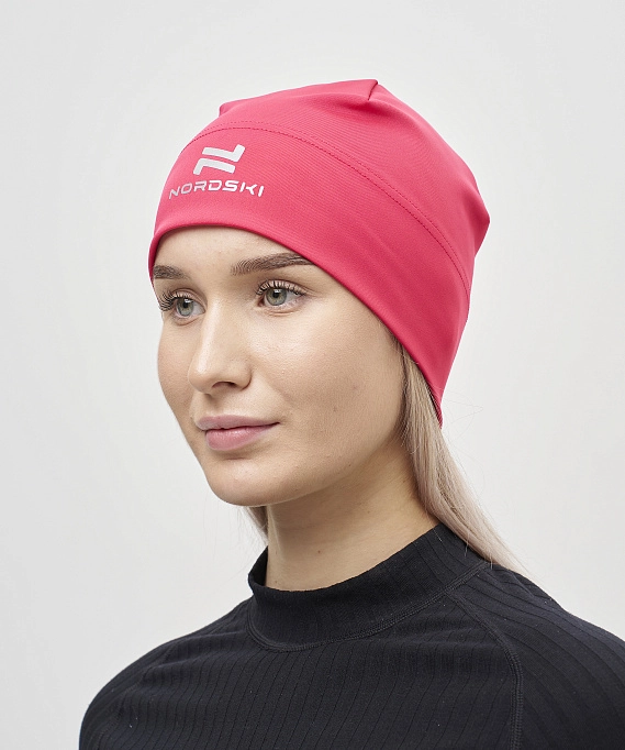 Тренировочная шапка Nordski Core Pink