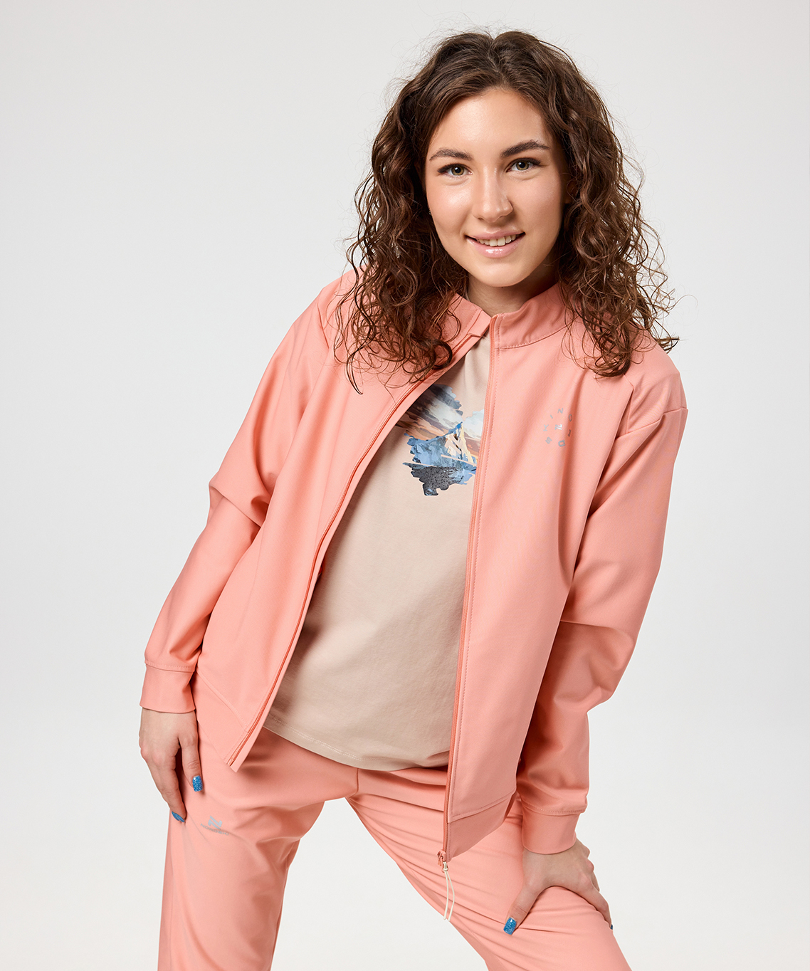 Толстовка Nordski Gymtech Coral W