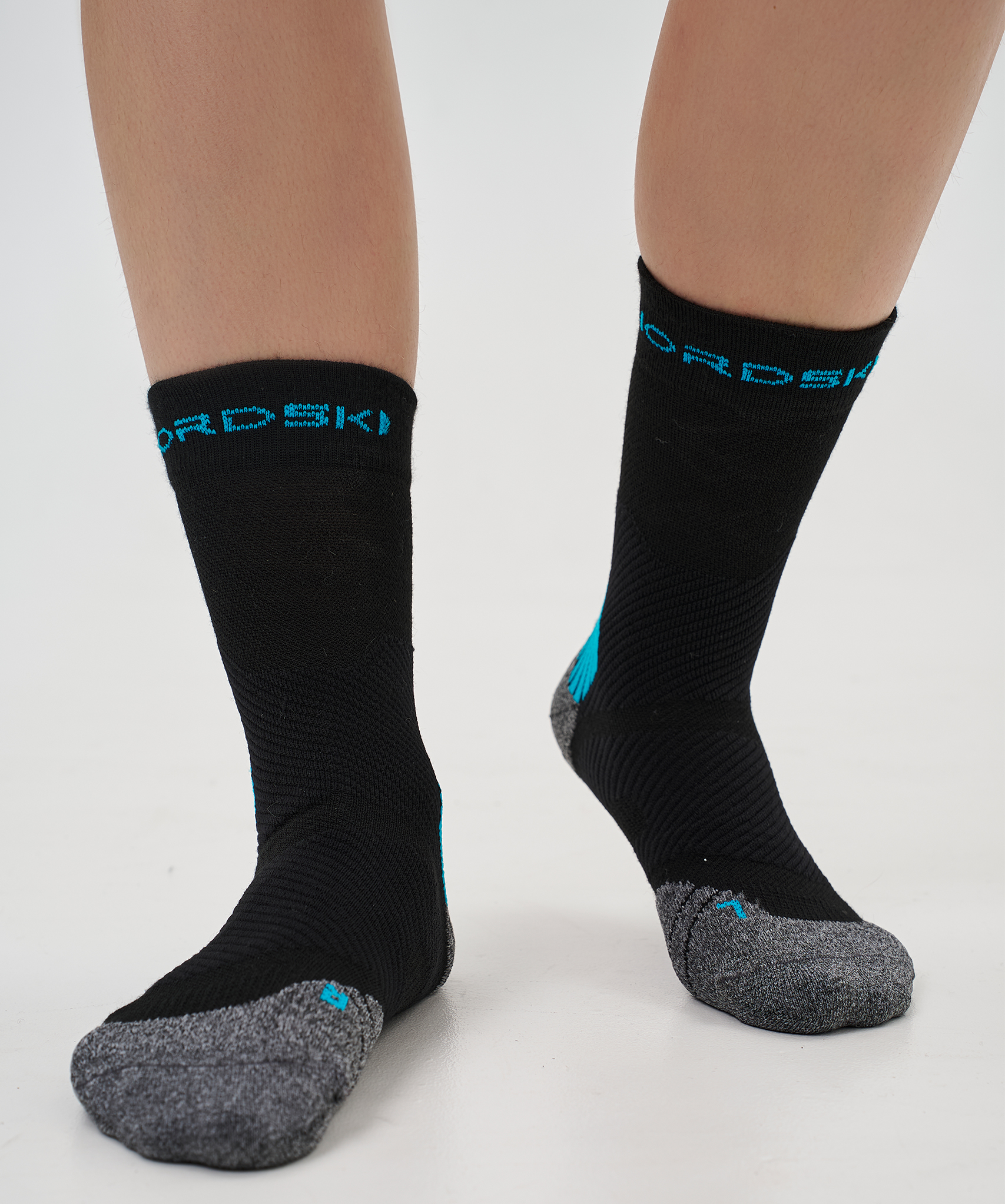 Носки Winter Run Black/Light Blue