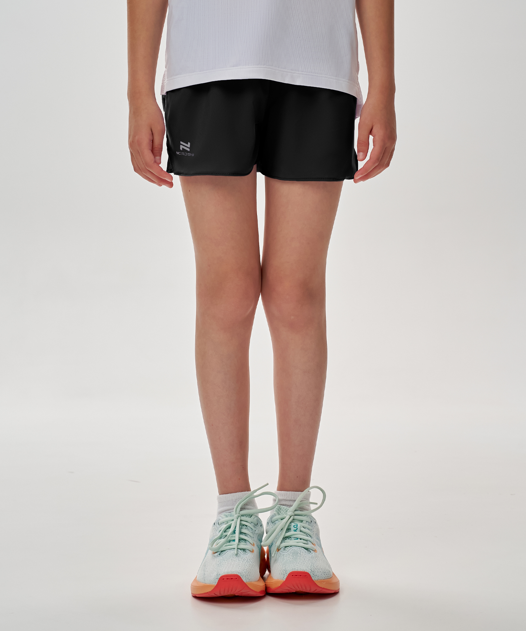 Шорты Nordski Jr. girl Run 2.0 Black