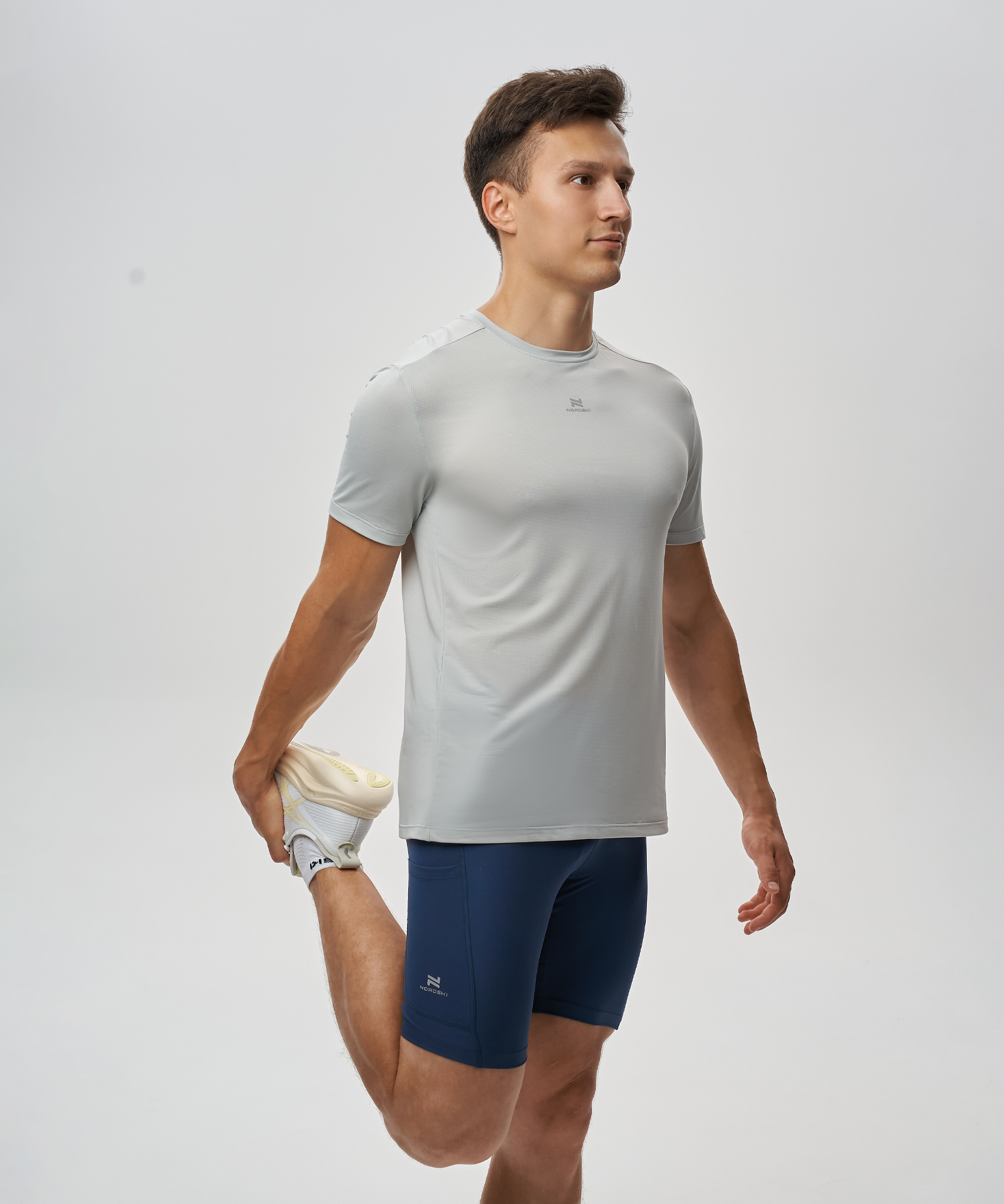 Футболка Nordski Run 2.0 Silver