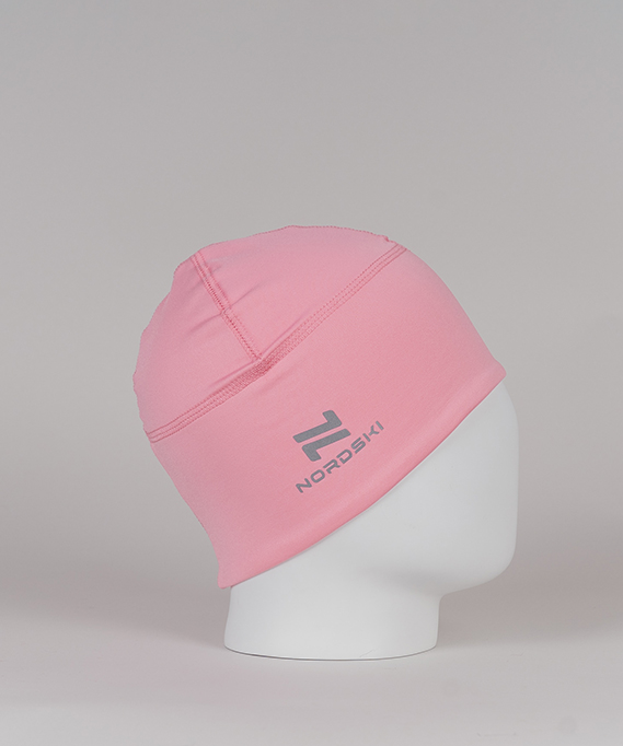 Тренировочная шапка Nordski Jr.Warm Candy Pink