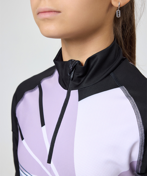 Гоночный костюм Nordski Jr. Heat Black/Lavender