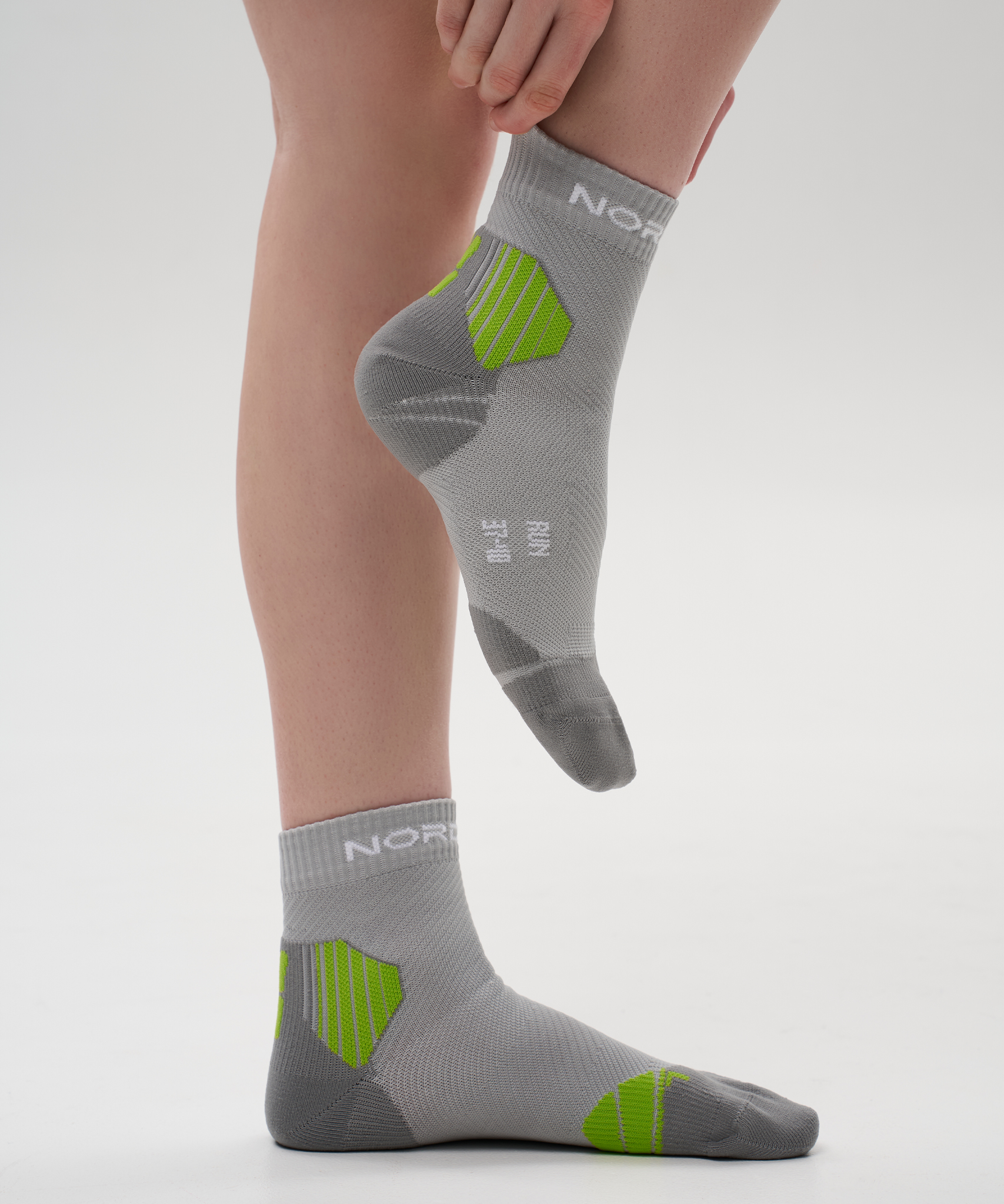 Носки Nordski Pro 2.0 Grey/Lime