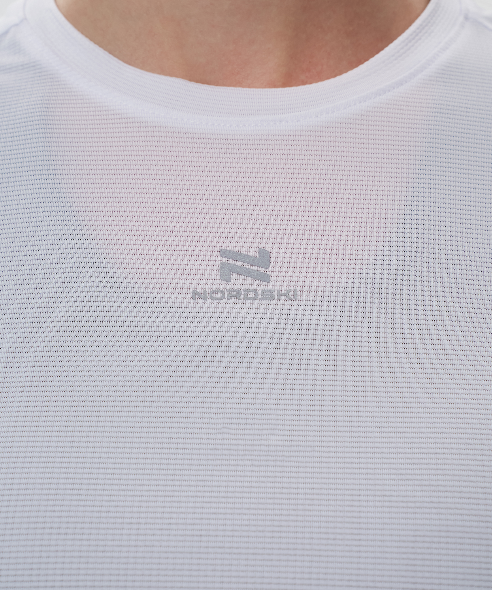 Футболка Nordski Run 2.0 White W с длинным рукавом