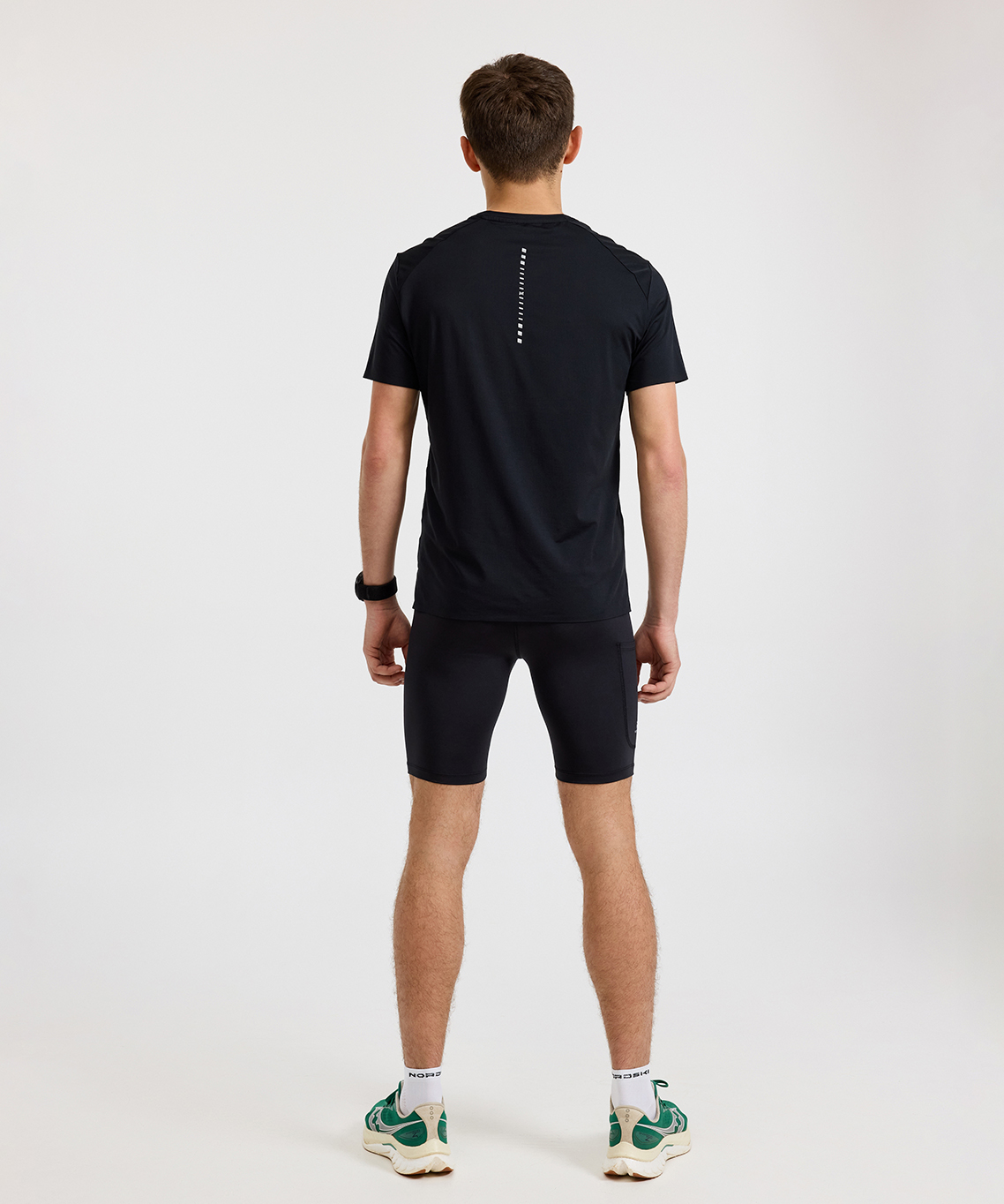 Шорты обтягивающие Nordski Run 2.0 Black