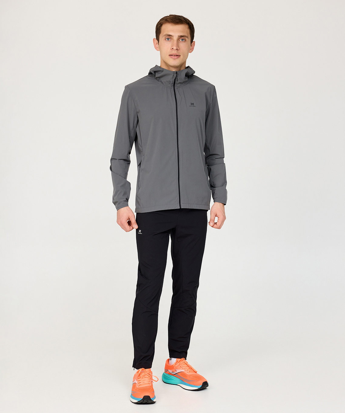 Ветровка беговая Nordski Stayer Graphite