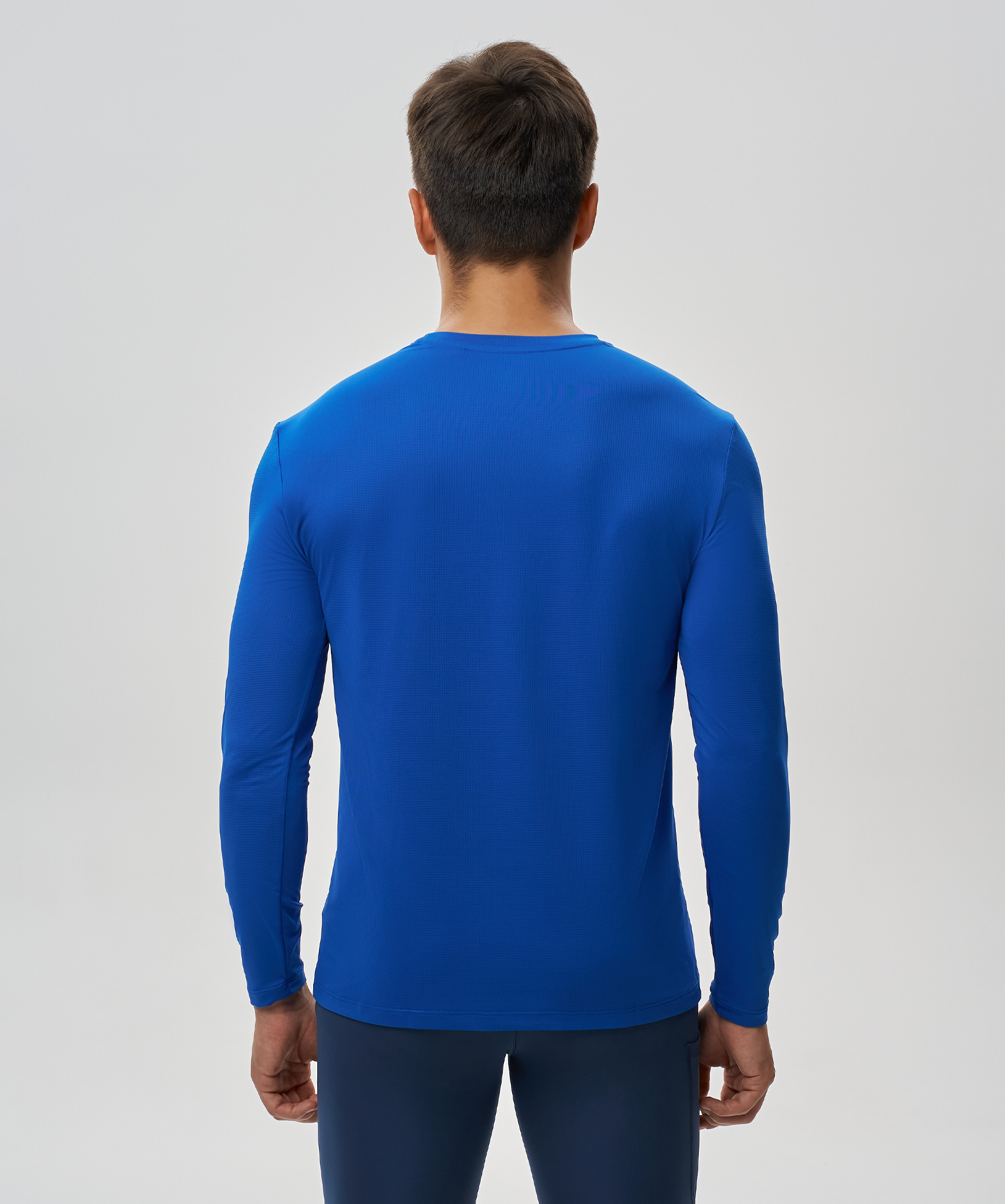 Футболка Nordski Run 2.0 Aster Blue с длинным рукавом