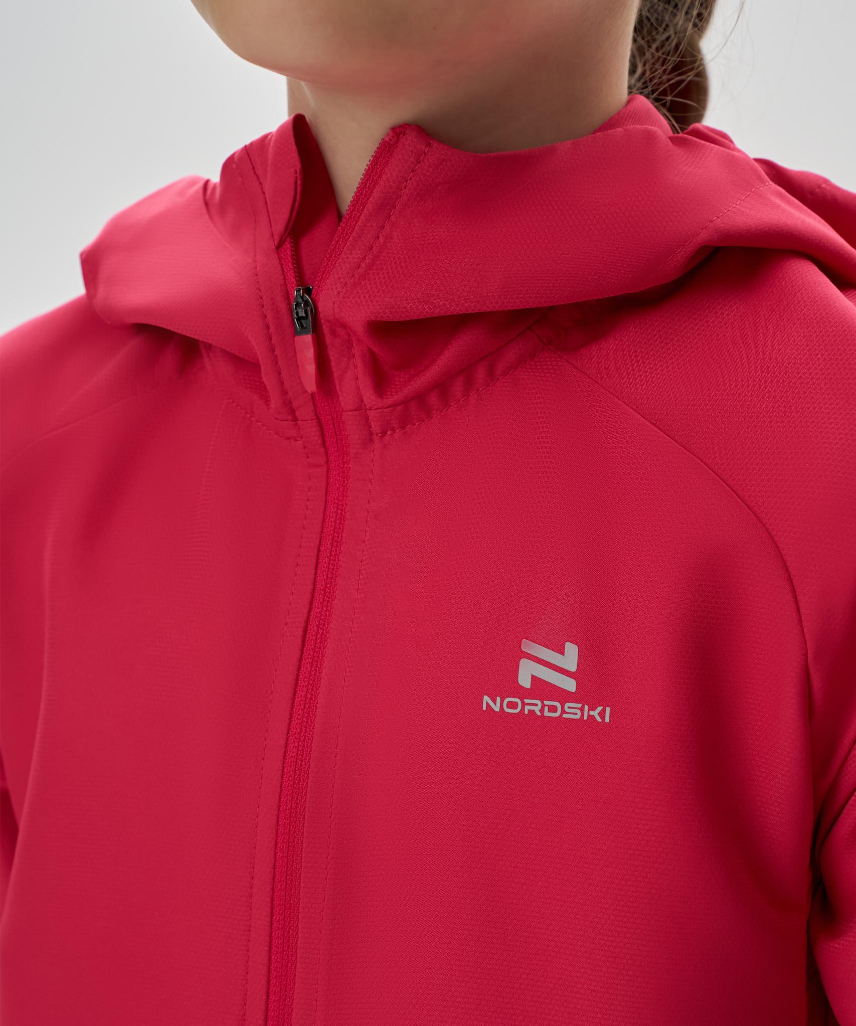 Ветровка Nordski Jr. Run 2.0 Raspberry W