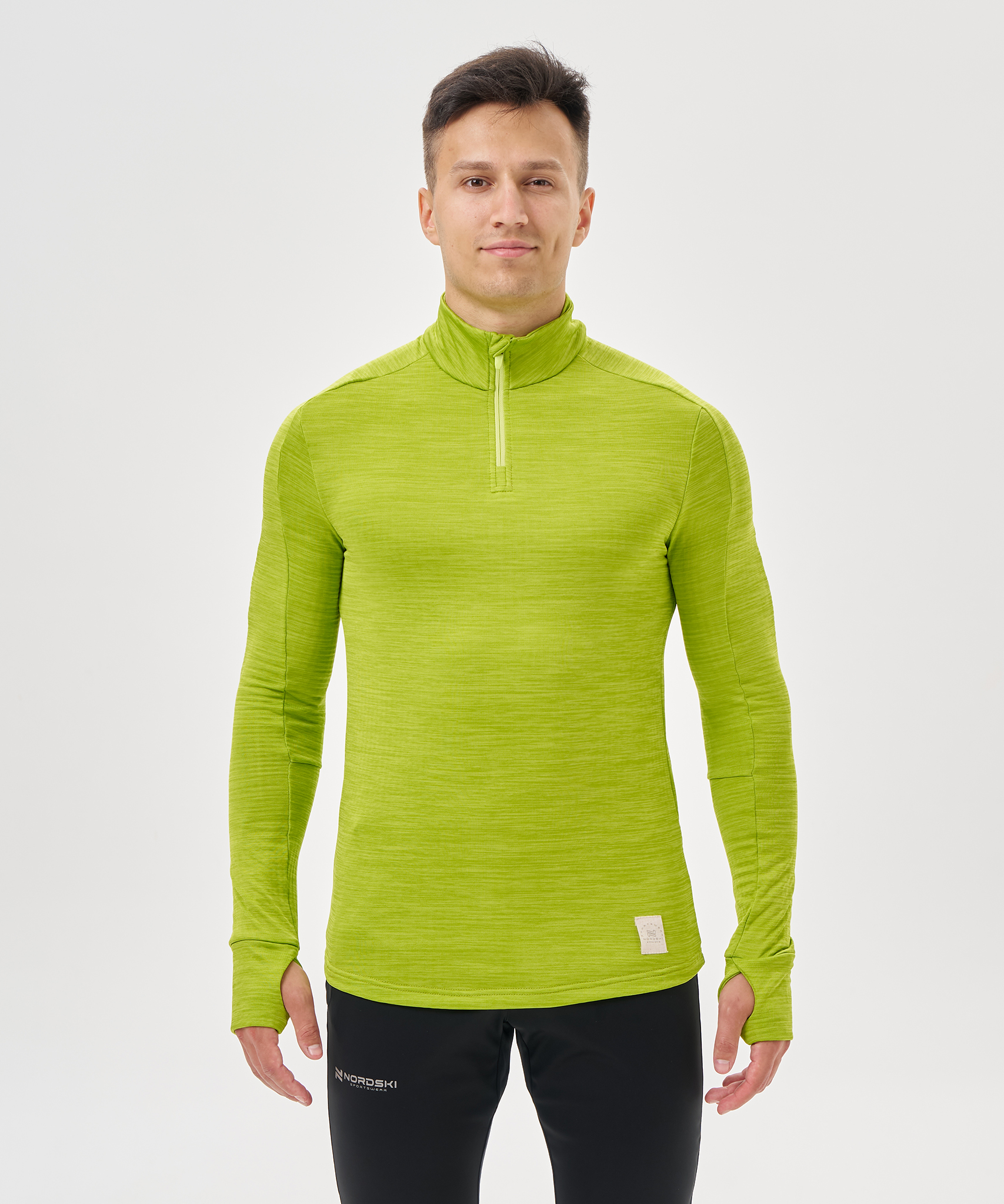 Лонгслив Nordski Impulse Lime