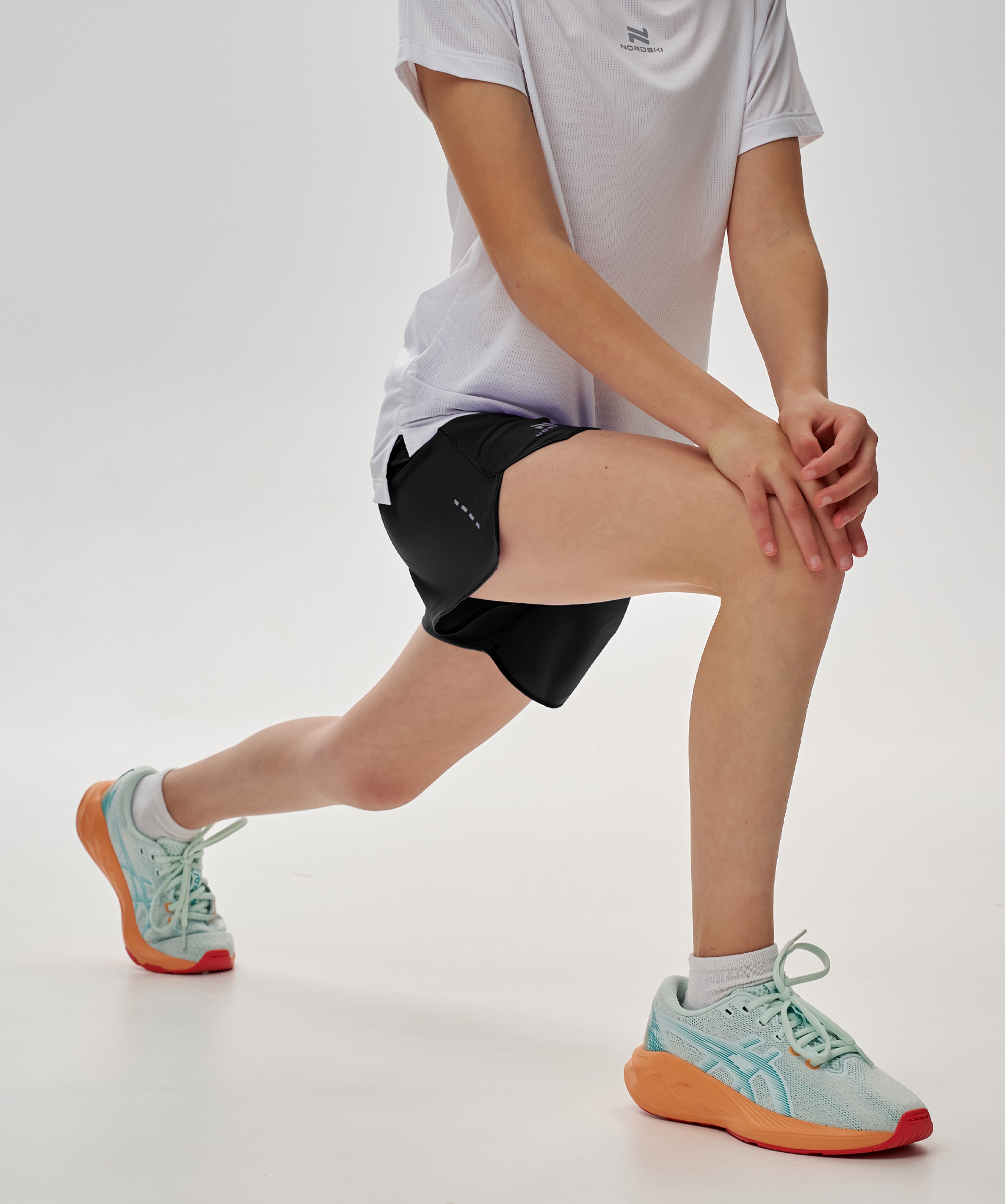 Шорты Nordski Jr. girl Run 2.0 Black