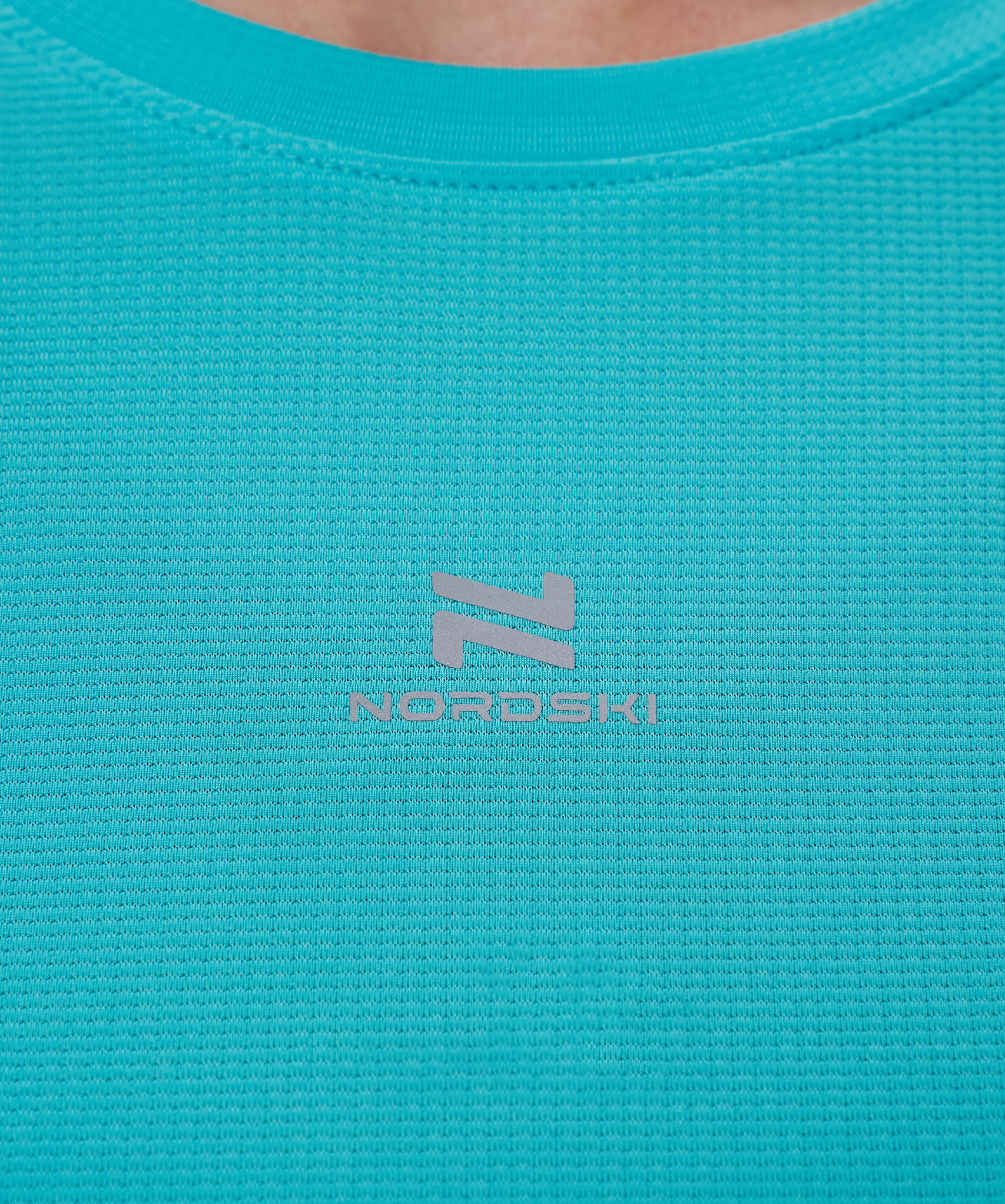 Футболка Nordski Run 2.0 Aqua W с длинным рукавом