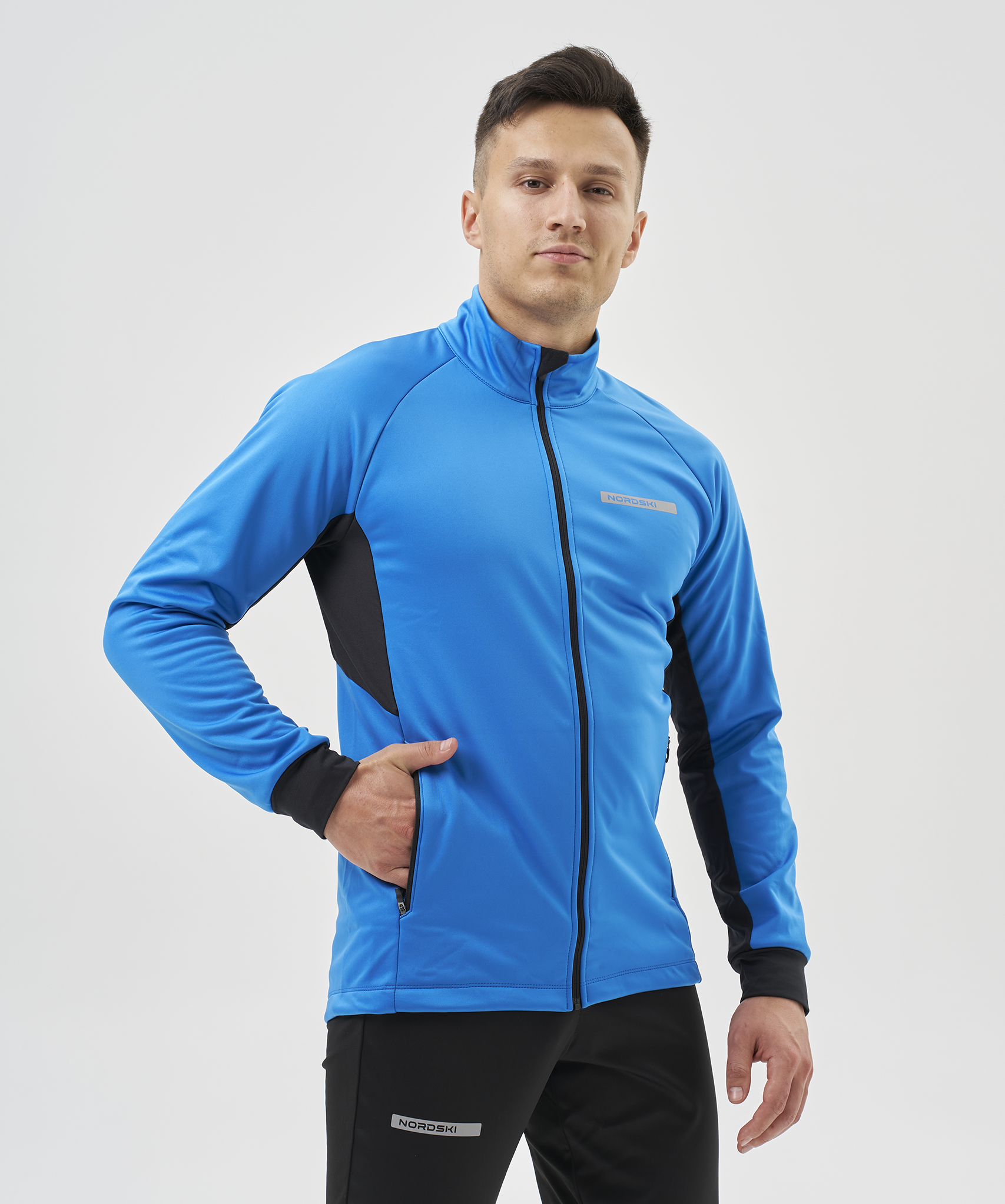 Тренировочная куртка Nordski Core Saphire/Black