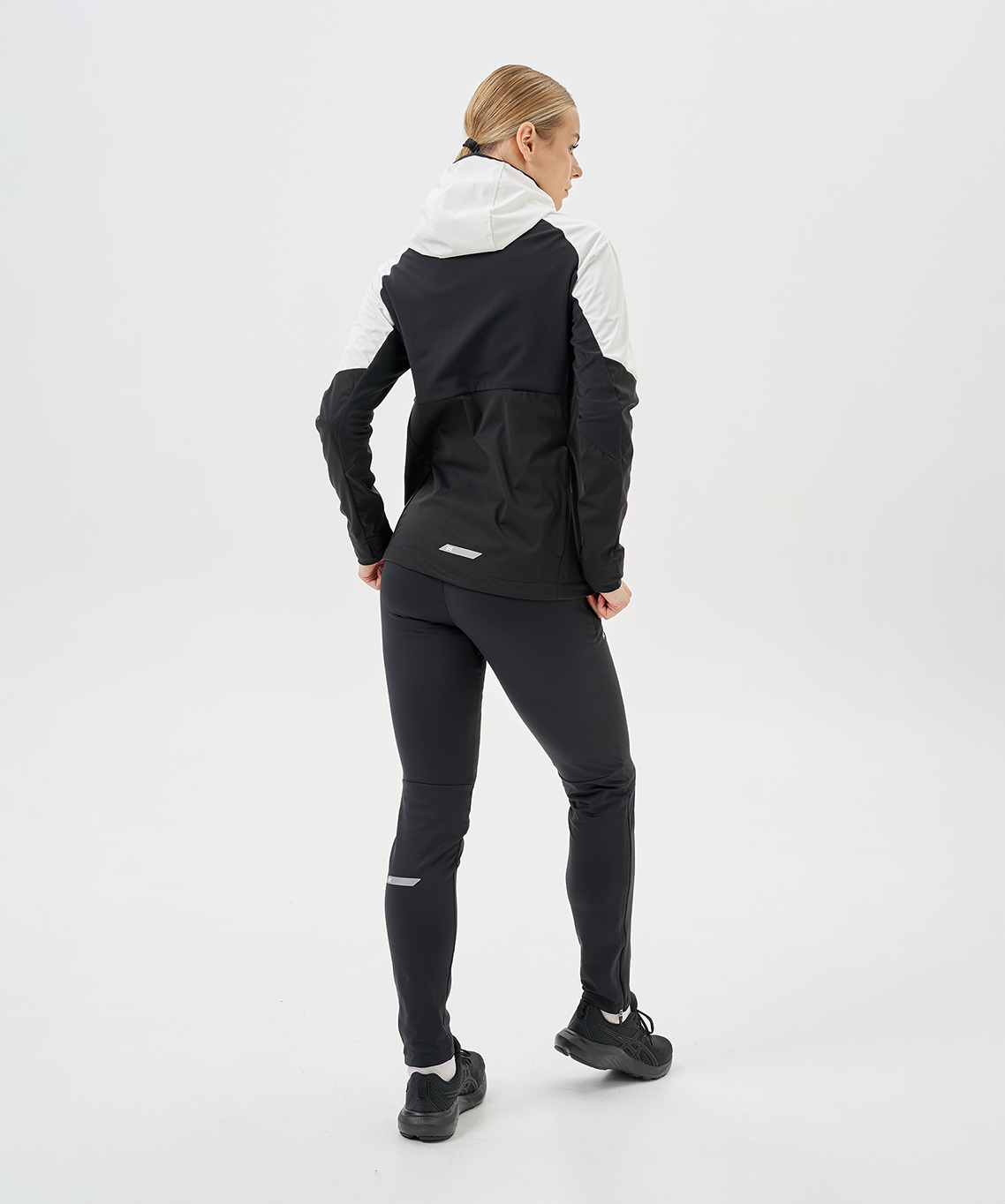 Тренировочная куртка Nordski PRO TOUR HOOD White/Black W