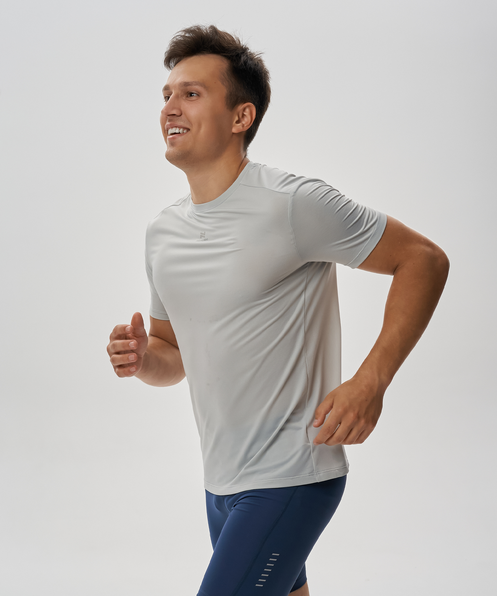 Футболка Nordski Run 2.0 Silver